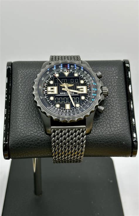 breitling chronospace blacksteel limited edition for sale|Pre.